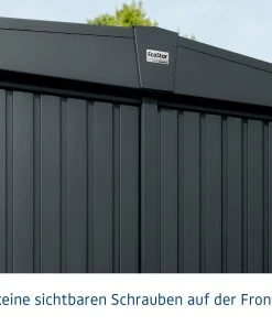 EcoStar Gerätehaus Trend-S Typ 3 323,6 X 247,7 X 219,4 Cm Graualuminium -Weka Shop 4042533294965 5
