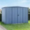 EcoStar Gerätehaus Elegant-S Typ 3 323,6 X 247,7 X 219,4 Cm Taubenblau -Weka Shop 4042533295498 3347450