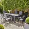 Siena Garden Sessel Savona Dining Move Matt Anthrazit Silber-schwarz -Weka Shop 4055938413749 3075288 scaled
