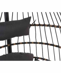 Siena Garden Hängekorb Salerno Schwarz Natur -Weka Shop 4055938414678 7