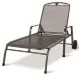 MWH Rollliege Savoy Eisengrau Stahlgestell Pulverbeschichtung (Elotherm)