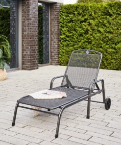 MWH Rollliege Savoy Eisengrau Stahlgestell Pulverbeschichtung (Elotherm) -Weka Shop 4260278790034 06