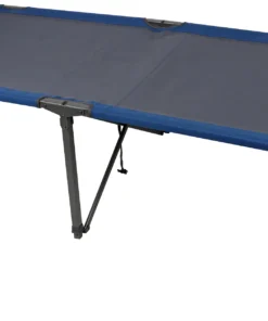 TrendLine Campingliege Feldbett, Schwarz-blau