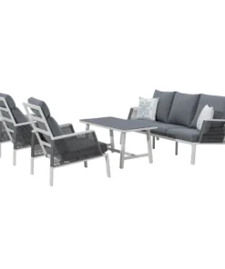 Primaster Lounge Set Cervia Inkl. Sitz-, Rücken- Und Zierkissen