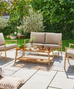 Primaster Loungeset Bambus -Weka Shop 4333692415989 05