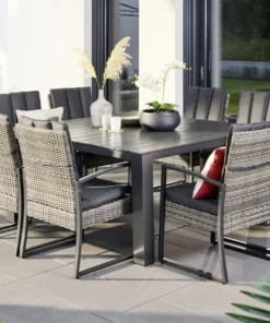 Primaster Aluminiumtisch Marseille 152 X 152 X 74,5 Cm -Weka Shop 4333692439916 90004328 scaled