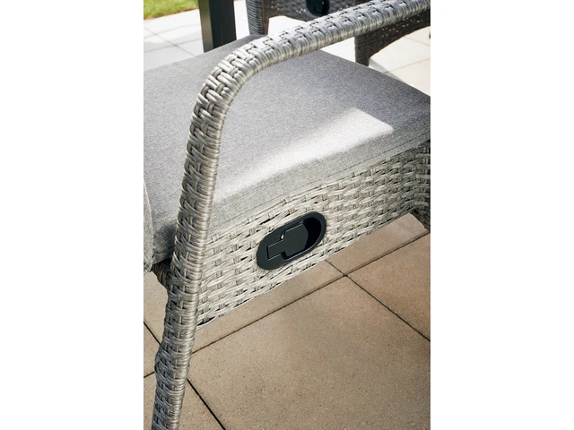 TrendLine Gartenmöbel-Set Linz+Pero Tisch + 6 Stufenlos Verstellbare Sessel 3 TrendLine Gartenmöbel-Set Linz+Pero Tisch + 6 Stufenlos Verstellbare Sessel