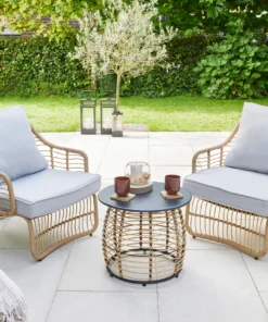 TrendLine Balkonset Lucera Inkl. Sitz- Und RĂŒckenkissen