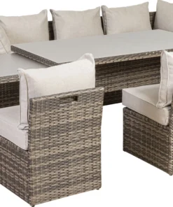 TrendLine Dining Lounge Möbelset Avila Inkl. Sitz- Und Rückenkissen