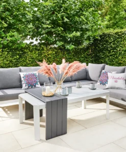 Primaster Dining Lounge Möbelset Elbasan Inkl. Auflagen Und Zierkissen