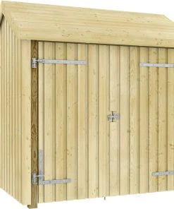 Plus Fahrrad/Geräteschuppen M/Doppeltür 5,7 M² Unbehandelt
