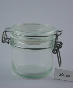 Omega Drahtbügelglas 200 Ml 8,3x8,5 Cm