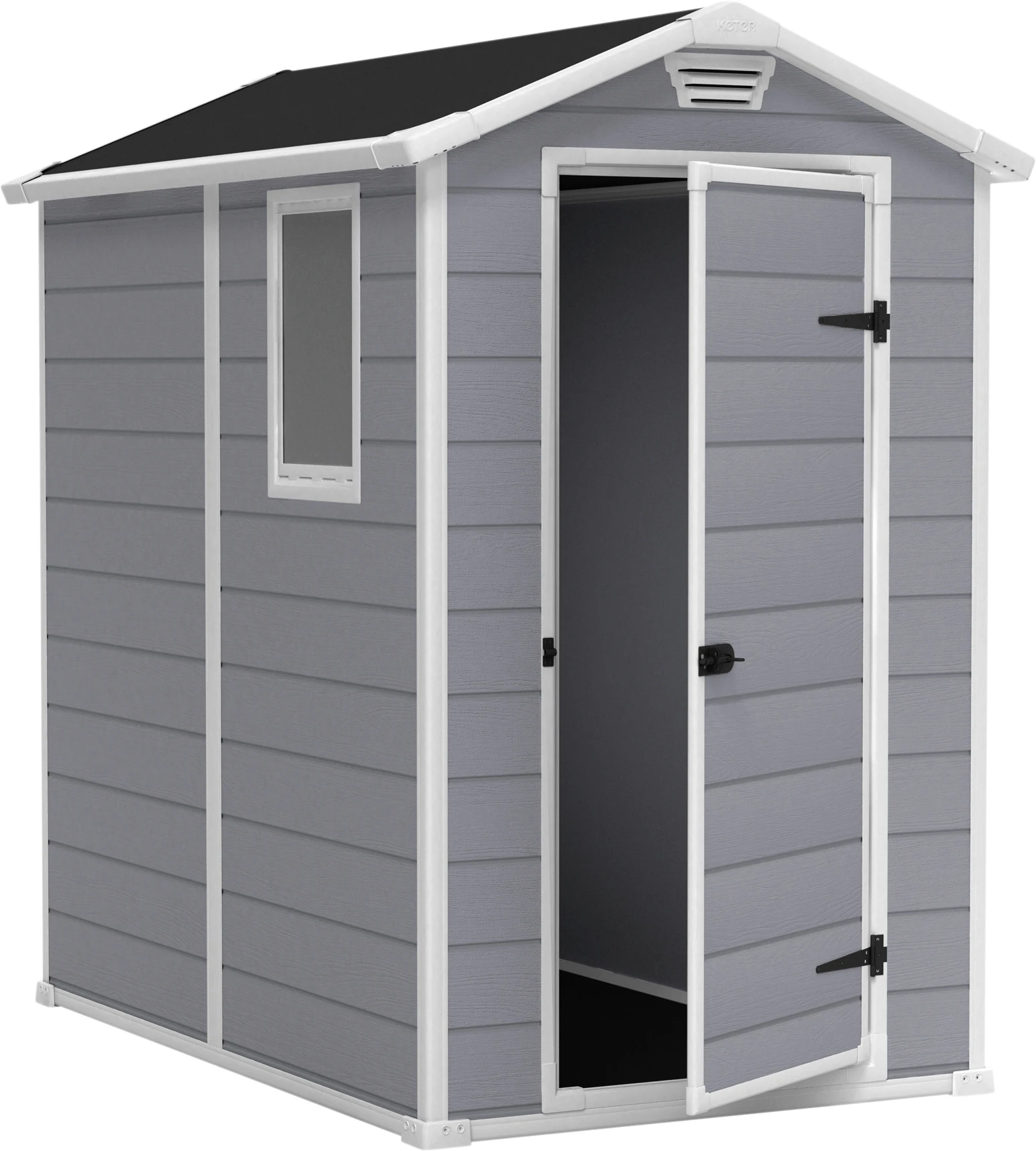 Keter Kunststoffgerätehaus Manor 46 S Ca. B 130 X T 192 X H 198 Cm 5 Keter Kunststoffgerätehaus Manor 46 S Ca. B 130 X T 192 X H 198 Cm – Bild 3