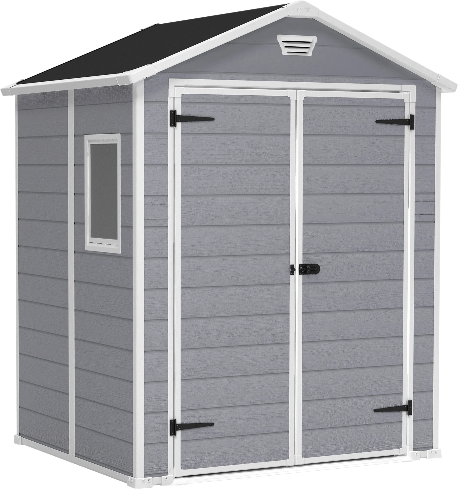 Keter Kunststoffgerätehaus Manor 6x5DD Ca. B 185 X T 152 X H 226 Cm 3 Keter Kunststoffgerätehaus Manor 6x5DD Ca. B 185 X T 152 X H 226 Cm