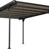 Palram Canopia Carport MODENA 5000 Ca. 504 X 300 Cm, Aluminium Schwarz -Weka Shop 7290108604863 1
