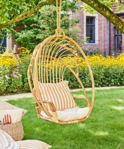 Mica Decorations Mica Stuhl Blanca Hängend Mit Kissen 91 X 61 X 113 Cm -Weka Shop 8720362072362 05