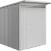 Biohort Gerätehaus Avantgarde A1 180 X 220 X 218 Cm Silber Standardtür -Weka Shop 9003414150102