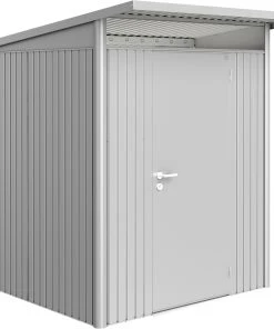 Biohort Gerätehaus Avantgarde A1 180 X 220 X 218 Cm Silber Standardtür