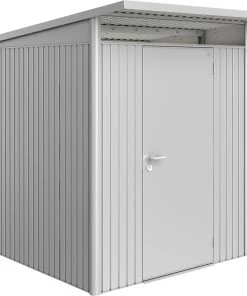 Biohort Gerätehaus Avantgarde A2 180 X 260 X 218 Cm Silber Standardtür