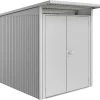 Biohort Gerätehaus Avantgarde A2 180 X 260 X 218 Cm Silber Doppeltür -Weka Shop 9003414150294