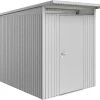 Biohort Gerätehaus Avantgarde A3 180 X 300 X 218 Cm Silber Standardtür 2 Biohort Gerätehaus Avantgarde A3 180 X 300 X 218 Cm Silber Standardtür -Weka Shop 9003414150300