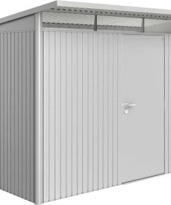 Biohort Gerätehaus Avantgarde A5 260 X 220 X 218 Cm Silber Standardtür