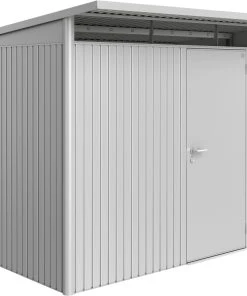 Biohort Gerätehaus Avantgarde A6 260 X 260 X 218 Cm Silber Standardtür
