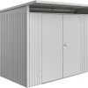 Biohort Gerätehaus Avantgarde A6 260 X 260 X 218 Cm Silber Doppeltür -Weka Shop 9003414150690 scaled