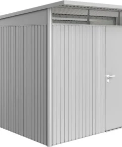 Biohort Gerätehaus Avantgarde A8 260 X 380 Cm Silber Standardtür