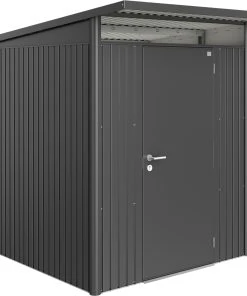 Biohort Gerätehaus Avantgarde A2 180 X 260 X 218 Cm Dunkelgrau Standardtür