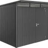 Biohort Gerätehaus Avantgarde A7 260 X 300 X 217 Cm Dunkelgrau Standardtür -Weka Shop 9003414170704 scaled