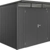 Biohort Gerätehaus Avantgarde A7 260 X 300 X 217 Cm Dunkelgrau Doppeltür 1 Biohort Gerätehaus Avantgarde A7 260 X 300 X 217 Cm Dunkelgrau Doppeltür -Weka Shop 9003414170797 scaled