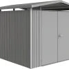 Biohort Gerätehaus Panorama P5 273 X 318 X 227 Cm Quarzgrau Doppeltür -Weka Shop 9003414180697 1903359