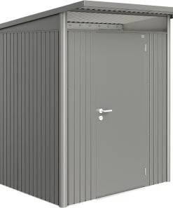 Biohort Gerätehaus Avantgarde A1 180 X 220 X 218 Cm Quarzgrau Standadtür