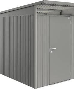 Biohort Gerätehaus Avantgarde A4 180 X 380 Cm Quarzgrau Standardtür