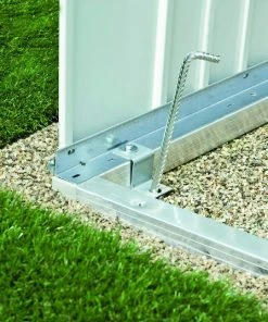 Biohort Gerätehaus Avantgarde A5 260 X 220 X 218 Cm Quarzgrau Doppeltür