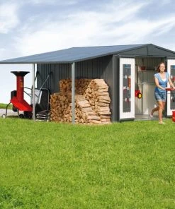 Biohort Seitendach Zu Europa 6 Und 7 Silber