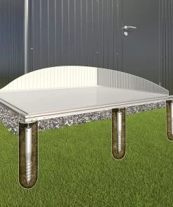 Biohort Erdschraubenfundament SmartBase Plus Zu Europa 1 & Geräteschrank 150