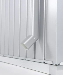 Biohort Regenfallrohr-Set Zu Panorama Silber