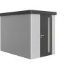 Biohort Gerätehaus Neo 3A 1.3 180 X 292 Cm Silber/dunkelgrau Standardtür -Weka Shop 9003414810105