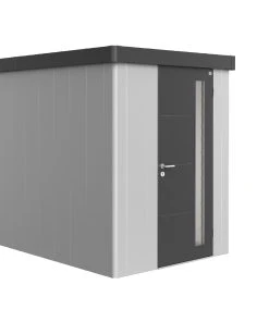 Biohort Gerätehaus Neo 4A 1.3 180 X 348 Cm Silber/dunkelgrau Stan