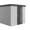 Biohort Gerätehaus Neo 4B 1.3 236 X 348 Cm Silber/dunkelgrau Standardtür -Weka Shop 9003414810471