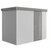 Biohort Gerätehaus Neo 1C 1.2 292 X 180 Cm Silber/quarzgrau Standardtür -Weka Shop 9003414810846