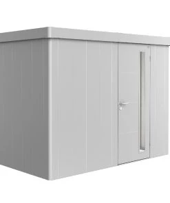 Biohort Gerätehaus Neo 2C 292 X 236 Cm Silber Standardtür