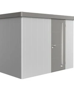 Biohort Gerätehaus Neo 2C 1.2 292 X 236 Cm Silber/quarzgrau Standardtür