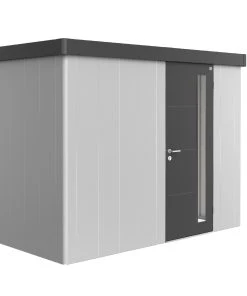 Biohort Gerätehaus Neo 3C 1.3 292 X 292 Cm Silber/dunkelgrau Standardtür