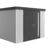 Biohort Gerätehaus Neo 2C 1.3 292 X 236 Cm Silber/dunkelgrau Doppeltür -Weka Shop 9003414820098