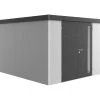 Biohort Gerätehaus Neo 4C 1.3 292 X 348 Cm Silber/dunkelgrau Doppeltür -Weka Shop 9003414820166