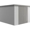Biohort Gerätehaus Neo 4C 1.2 292 X 348 Cm Silber/quarzgrau Doppeltür