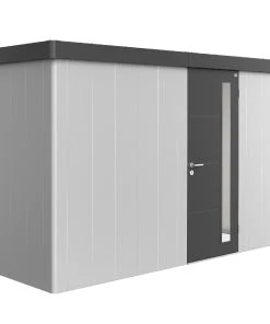 Biohort Gerätehaus Neo 2D 1.3 348 X 236 Cm Silber/dunkelgrau Standardtür